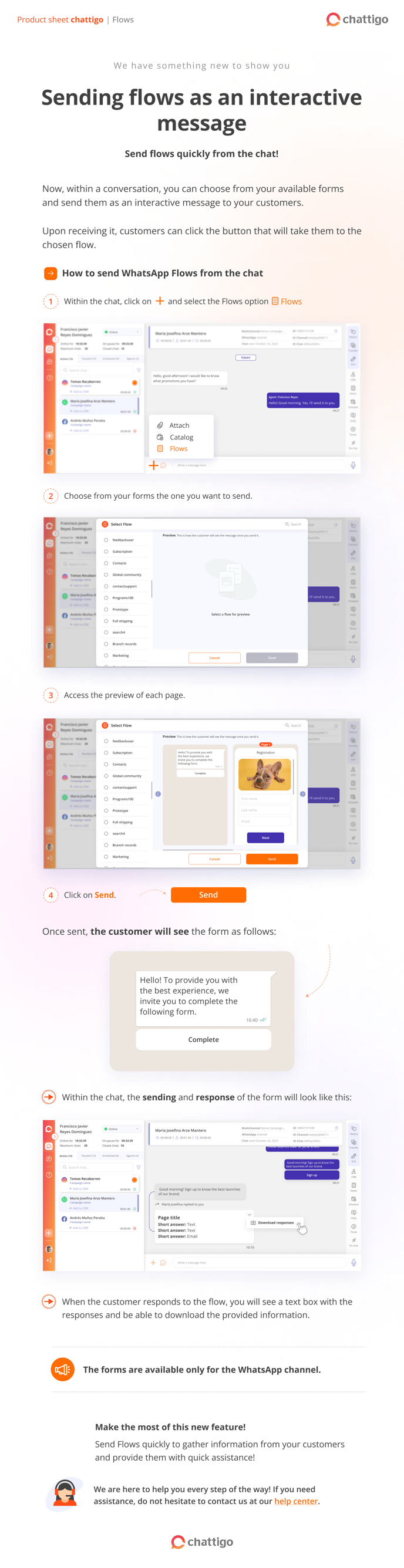 PS Envío de Flows como Mensaje Interactivo - INGLÉS