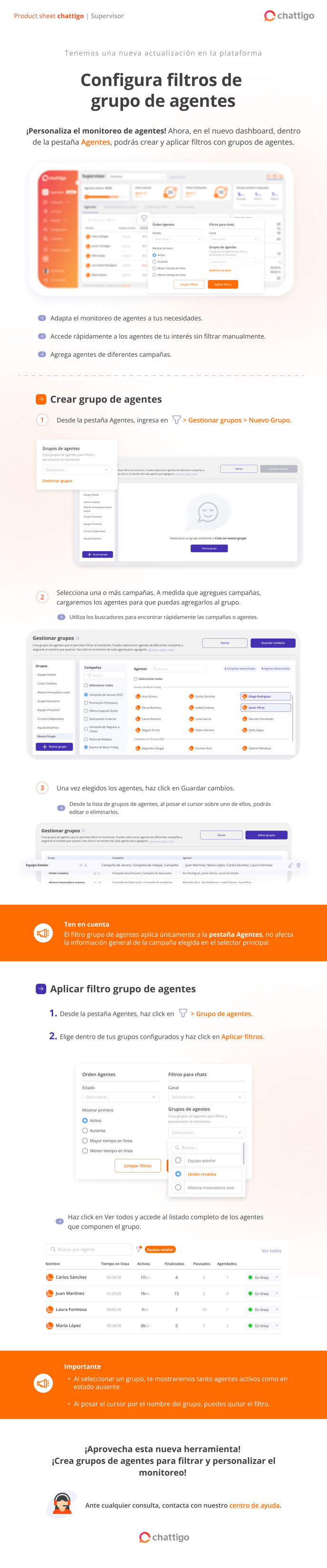 PS Grupos de agentes - ESP